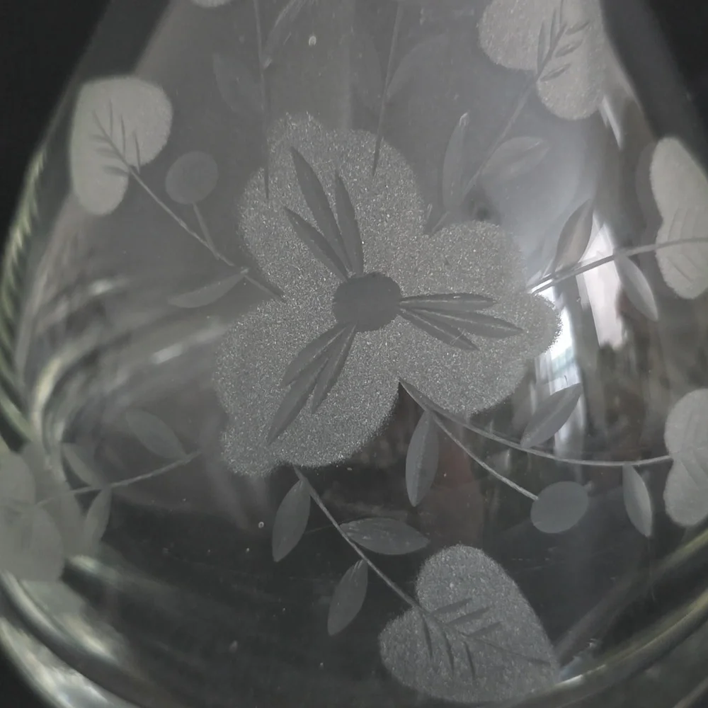 Vintage Decanter With Handle